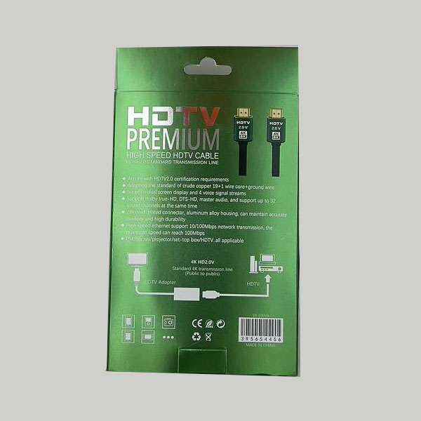 کابل HDMI 4K جلد سبز 3 متری