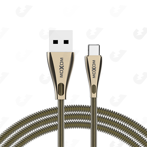کابل تبدیل USB به Type-C موکسوم مدل CC-31 تمام فلزی طول 1 متر