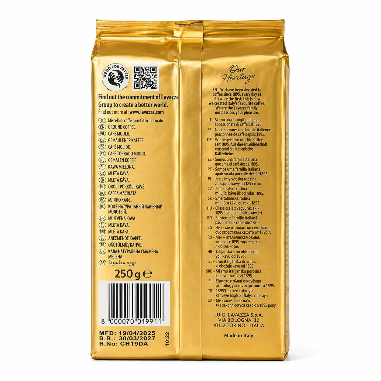 Lavazza Qualità Oro 250g