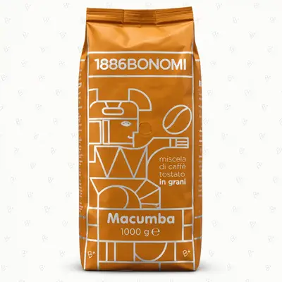 دانه قهوه ۱۸۸۶ بونومی ماکومبا 1886 Bonomi Macumba ۱ کیلوگرم