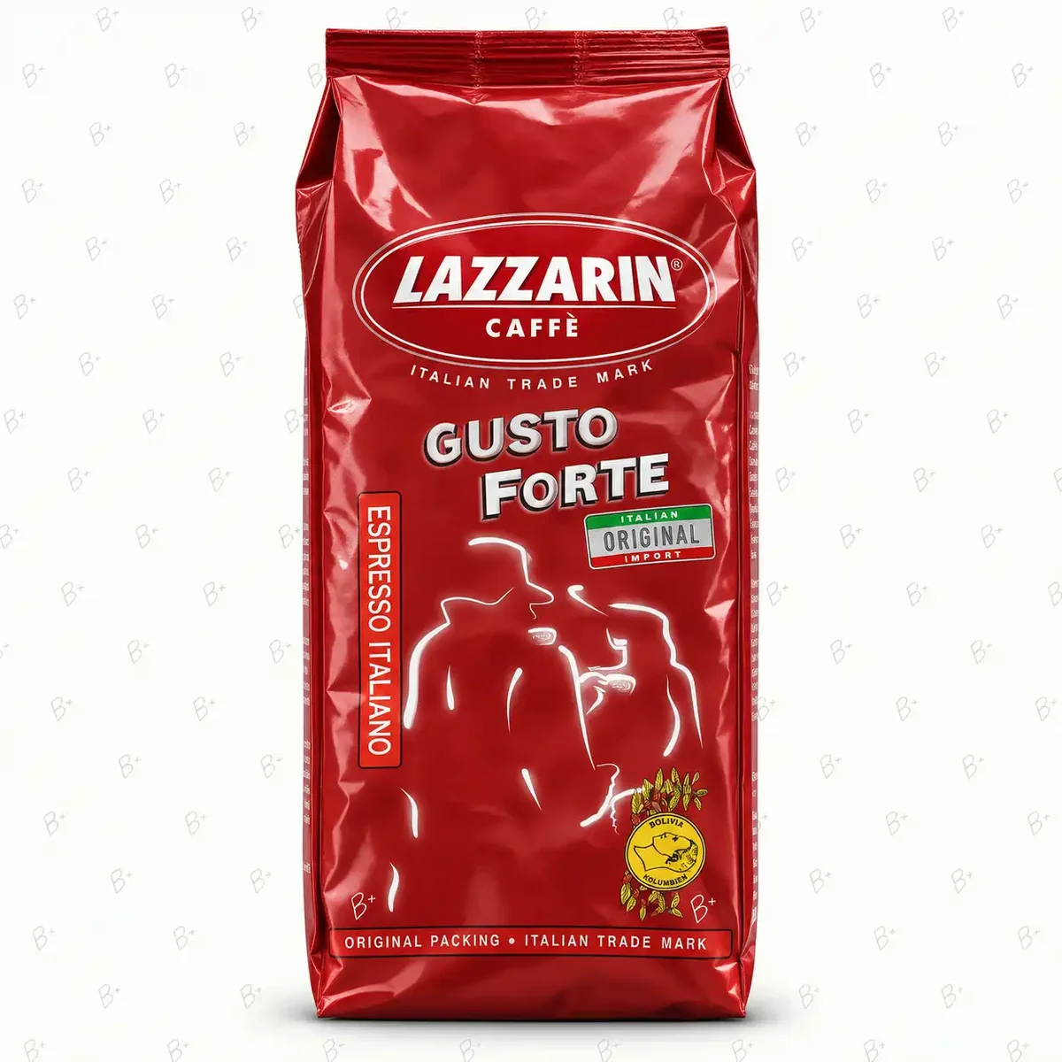 دانه قهوه لازارین گوستو فورته Lazzarin Gusto Forte ۱ کیلوگرم