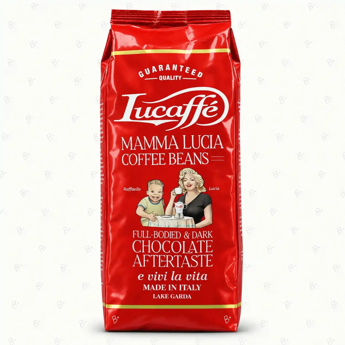 دانه قهوه لوکافه ماما لوچیا Lucaffè Mamma Lucia ۱ کیلوگرم